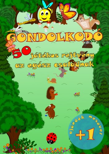 Simon József - Gondolkodó - 50 játékos rejtvény az egész családnak [eKönyv: epub, mobi]