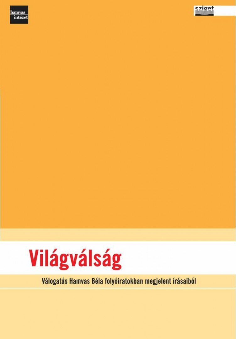 HAMVAS BÉLA - Világválság [antikvár]