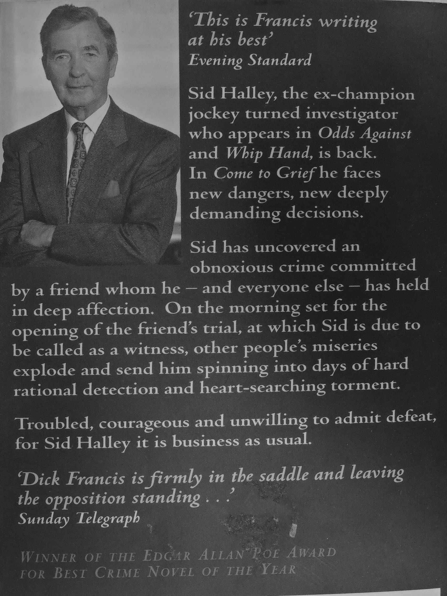 Dick Francis - Come to Grief [antikvár]