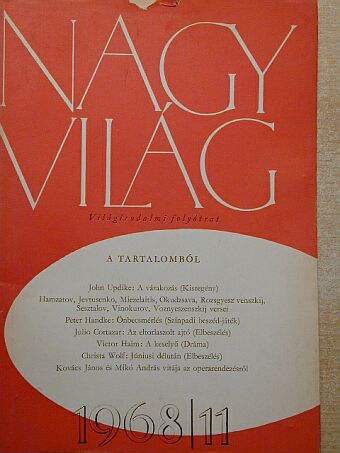 Christa Wolf - Nagyvilág 1968. november [antikvár]