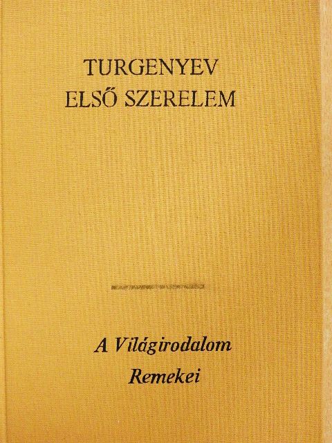 Ivan Szergejevics Turgenyev - Első szerelem [antikvár]