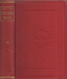 Lewes György Henrik - A philosophia története Thalestől Comteig III. kötet [antikvár]