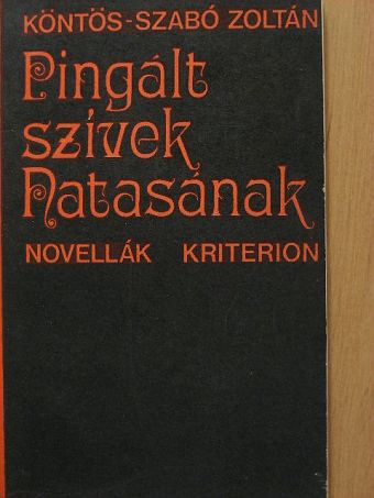 Köntös-Szabó Zoltán - Pingált szívek Natasának [antikvár]