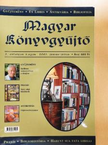 Alánt Andrea - Magyar könyvgyűjtő 2003. június-július [antikvár]