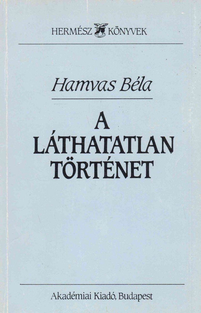 HAMVAS BÉLA - A láthatatlan történet [antikvár]