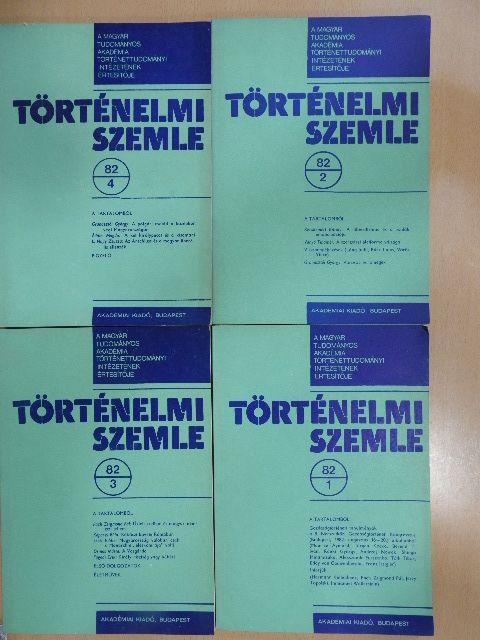 Ádám Magda - Történelmi Szemle 1982/1-4. [antikvár]