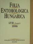 Contreras A. Lacasa - Folia Entomologica Hungarica 1996. (Suppl.) [antikvár]