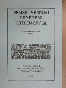 Nemzetvédelmi egyetemi közlemények 2. [antikvár]