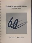 John Preston - Word 6.0 for Windows with Style Manuals [antikvár]