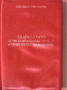 Tájékoztató az 1984. évi népgazdasági tervről és a tervhez készült számitásokról [antikvár]