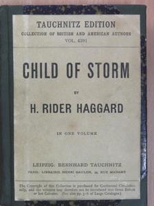 H. Rider Haggard - Child of Storm [antikvár]