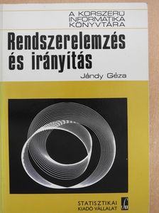 Jándy Géza - Rendszerelemzés és irányítás (dedikált példány) [antikvár]
