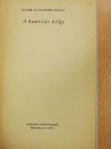 Ifjabb Alexandre Dumas - A kaméliás hölgy [antikvár]