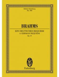 BRAHMS... - EIN DEUTSCHES REQUIEM OP.45, TASCHENPARTITUR