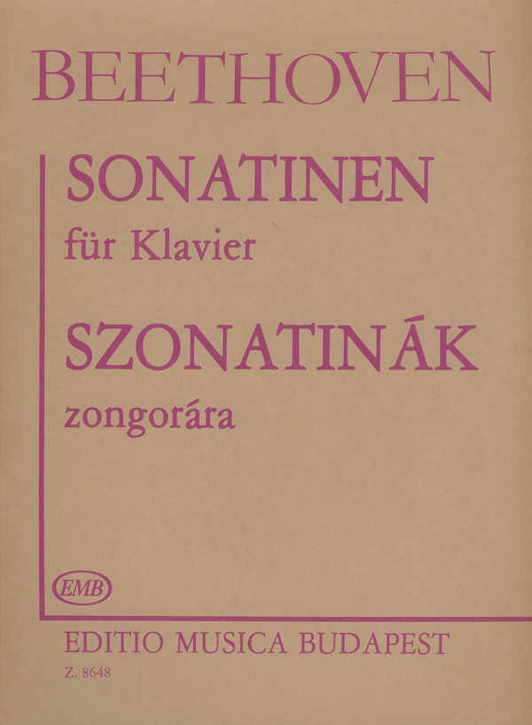 BEETHOVEN - SZONATINÁK ZONGORÁRA (SOLYMOS PÉTER)