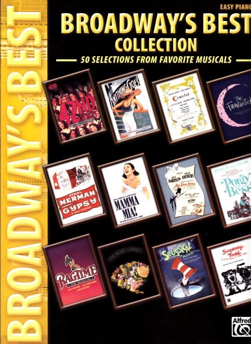 BROADWAY'S BEST COLLECTION. 50 SELECTIONS FROM FAVORITE MUSICALS. EASY PIANO