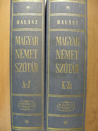 Halász Előd - Magyar-német szótár I-II. [antikvár]