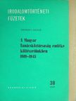 A Magyar Tanácsköztársaság emléke költészetünkben 1919-1945 [antikvár]