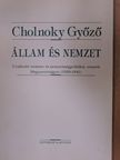 Cholnoky Győző - Állam és nemzet [antikvár]