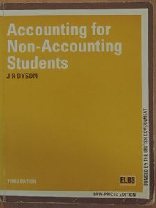 J. R. Dyson - Accounting for Non-Accounting Students [antikvár]