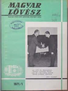 Egri Gyula - Magyar Lövész 1971. január-december/Smith & Wesson képes árjegyzék [antikvár]