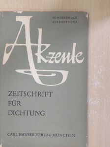 Alfred Bourk - Akzente 5/1955 [antikvár]