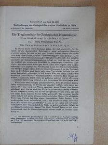 Franz Heikertinger - Die Tragikomödie der Zoologischen Nomenklatur [antikvár]