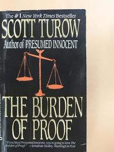 Scott Turow - The Burden of Proof [antikvár]