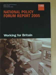 National Policy Forum Report 2005 [antikvár]