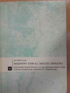 Bendefy László - Mikoviny Sámuel megyei térképei II. (nem teljes) [antikvár]