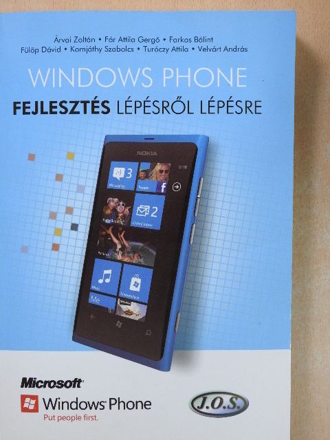 Árvai Zoltán - Windows Phone fejlesztés lépésről lépésre [antikvár]