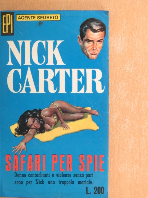 Nick Carter - Safari per spie [antikvár]