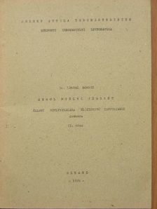Dr. Zánthó Róbert - Angol nyelvi jegyzet állami nyelvvizsgára előkészítő és társalgó tanfolyamok számára II. [antikvár]