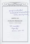 Krepsz Ági - Patkány-program? (dedikált) [antikvár]