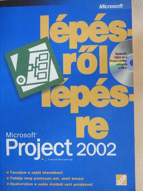 Microsoft Project 2002 lépésről lépésre - CD-vel [antikvár]