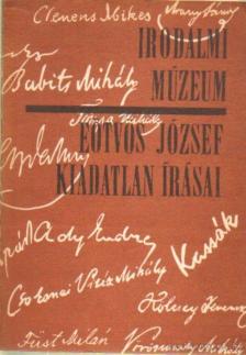 Fenyo István - Eötvös József kiadatlan írásai [antikvár]