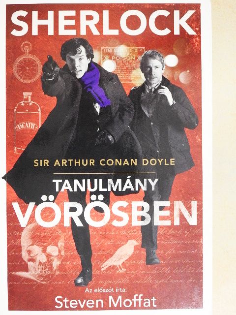 Sir Arthur Conan Doyle - Sherlock Holmes - Tanulmány vörösben [antikvár]
