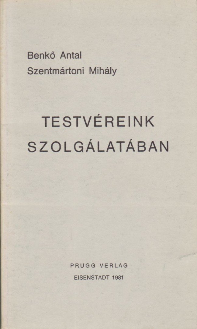 Testvéreink szolgálatában [antikvár]