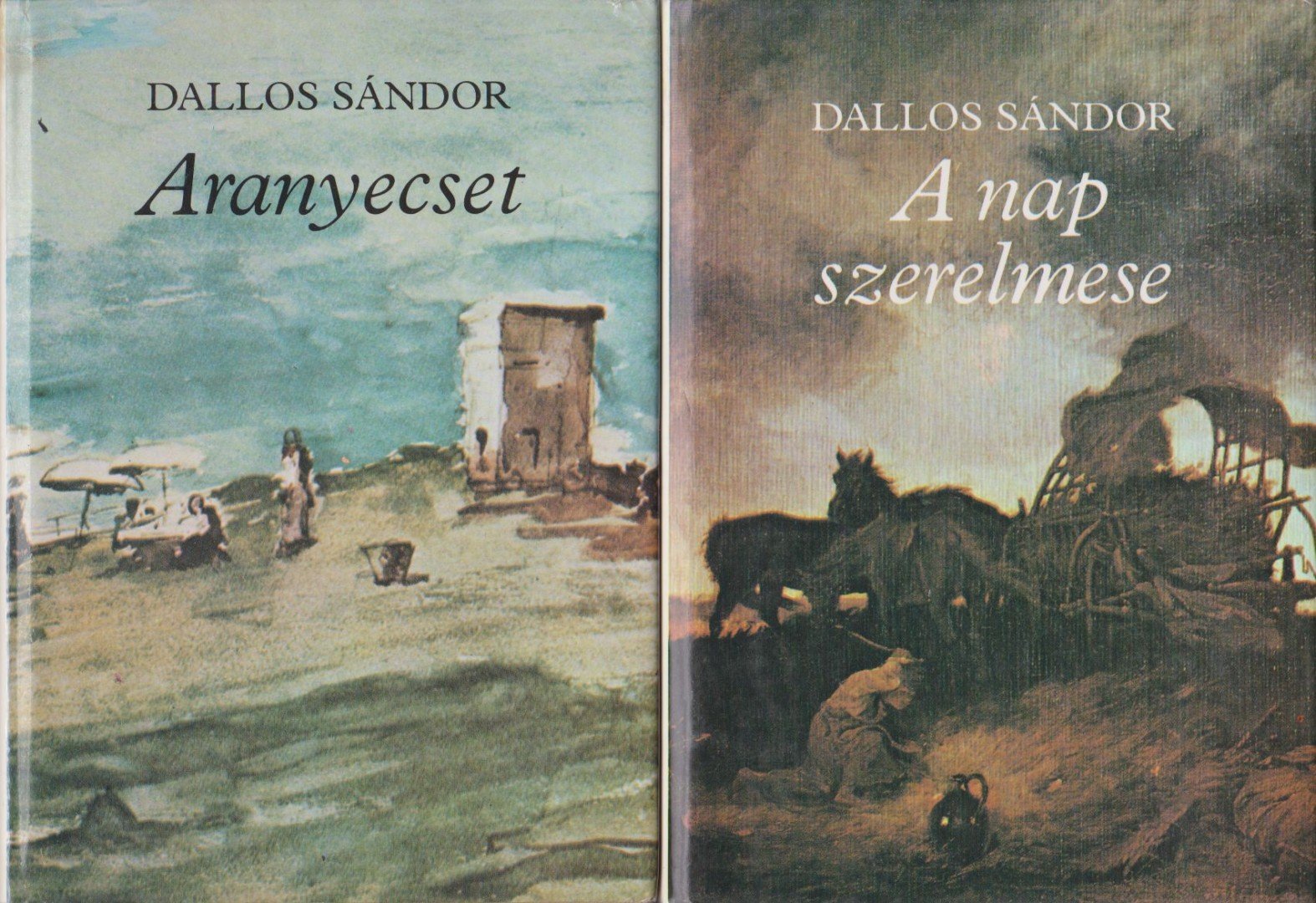DALLOS SÁNDOR - A Nap szerelmese / Aranyecset [antikvár]