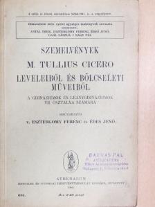 M. Tullius Cicero - Szemelvények M. Tullius Cicero leveleiből és bölcseleti műveiből [antikvár]