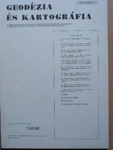Dr. Balázs László - Geodézia és kartográfia 1990/2. [antikvár]