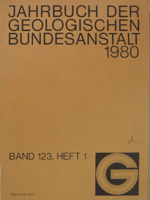Christoph Mehrens - Jahrbuch der Geologischen Bundesanstalt 1980 [antikvár]
