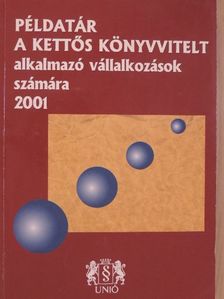 Pásztói István - Példatár a kettős könyvvitelt alkalmazó vállalkozások számára 2001 [antikvár]