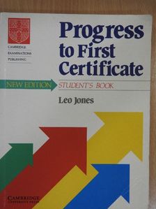 Leo Jones - Progress to First Certificate [antikvár]