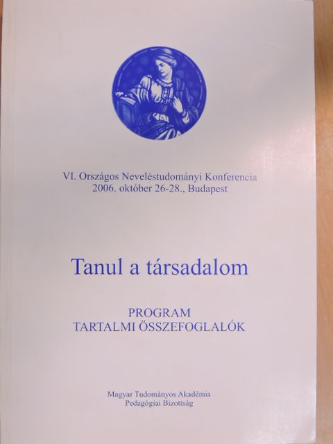 Tanul a társadalom [antikvár]