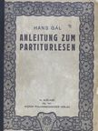 Hans Gál - Anleitung zum Partiturlesen [antikvár]