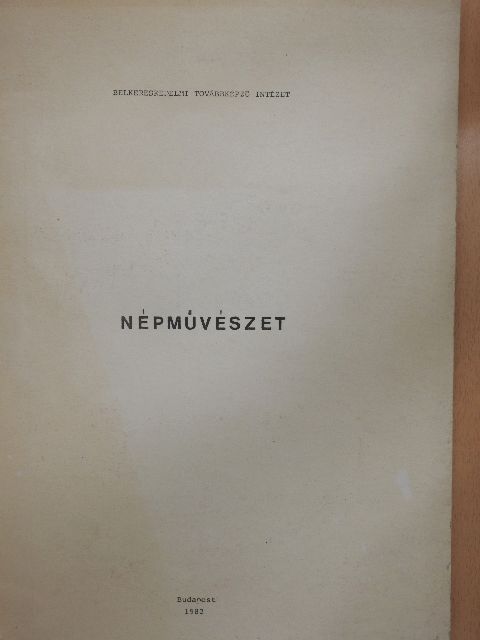 Dr. Boross Marietta - Népművészet [antikvár]