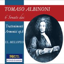 ALBINONI - 6 SONATE DAI TRATTENIMENTI ARMONICI OP.6 CD EL MELOPEO