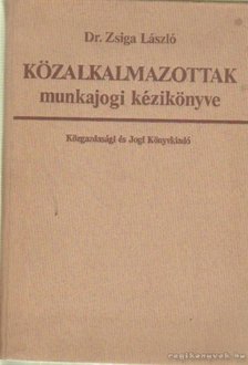 Dr. Zsiga László - Közalkalmazottak munkajogi kézikönyve [antikvár]