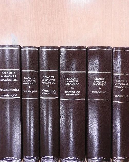 Dr. Almási Antal - Magyar magánjog I-VI. [antikvár]